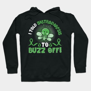 funny gastroparesis bee warrior Hoodie